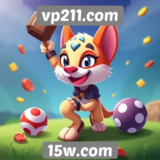 Variedade de jogos disponíveis no vp211.com